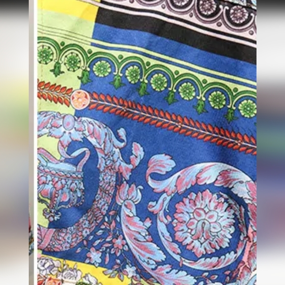 ❤️SOLD ♥️NWT Fur short is Embroidery Denim Jacket. XL. - Picture 3 of 15